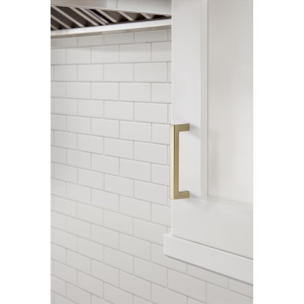 Amerock Monument 3-3/4 in 96 mm Center-to-Center Champagne Bronze Cabinet Pull - BP36570CZ