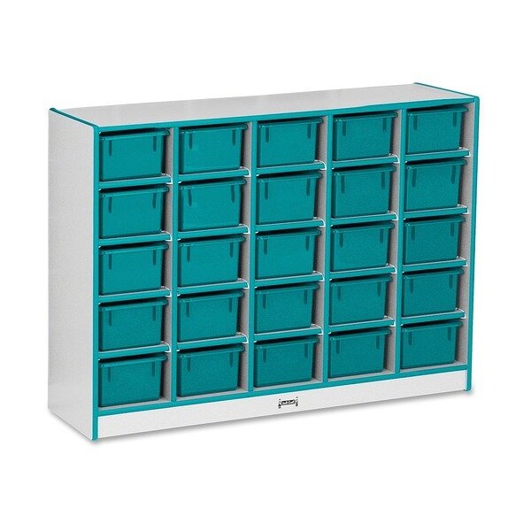 Jonti-Craft CUBBIE, 25 TRAY, WITH BINS, TL - JNT0426JCWW005