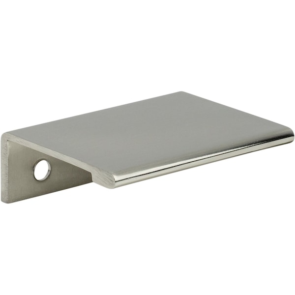 Designperfect 1-1/4'' Center-to-Center Tab Pull, Brushed Satin Nickel - DPA-F421SNB