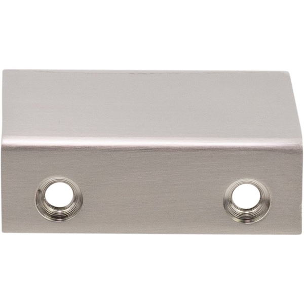 Designperfect 1-1/4'' Center-to-Center Tab Pull, Brushed Satin Nickel - DPA-F421SNB