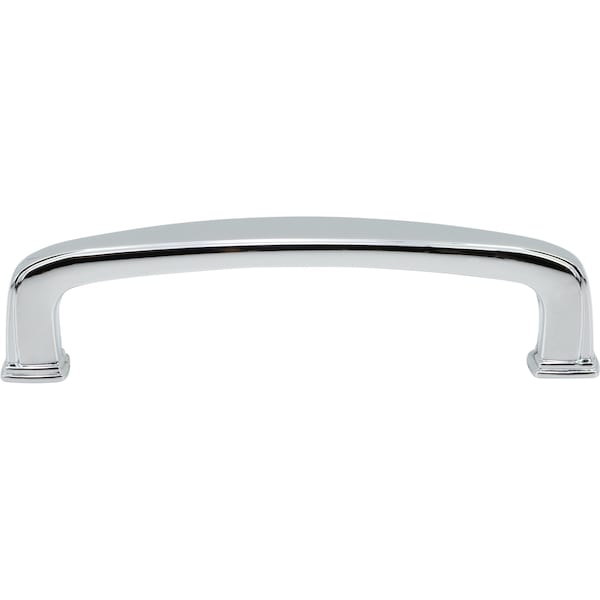 Designperfect 3-3/4'' Center-to-Center Square Cabinet Pull, Polished Chrome, 25PK - DPA25S873PC