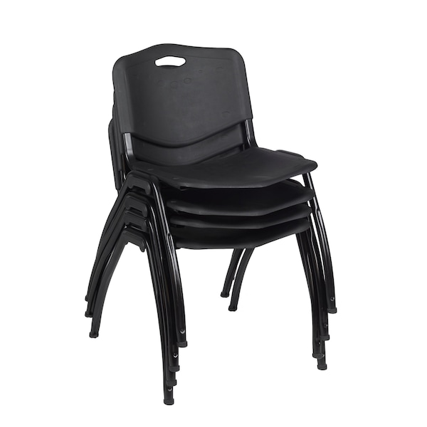 Cain Rectangle Tables > Training Tables > Cain Training Table & Chair Sets, 72 W, 24 L, 29 H, Cherry - MTRCT7224CH47BK