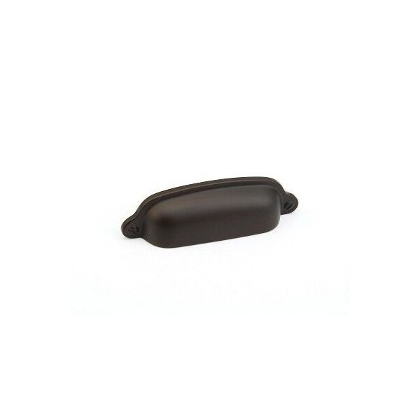 Schaub 3in Center to Center Country Cup Pull Oil Rubbed Bronze Finish - 743-10B