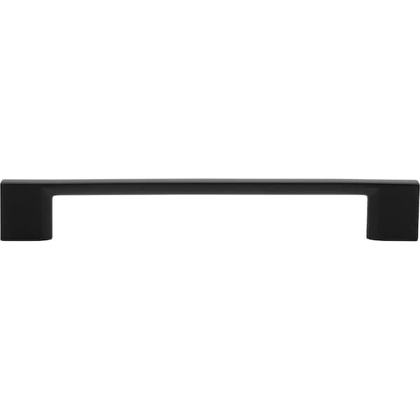 Designperfect 6-5/16'' Center-to-Center Handle Pull, Matte/Flat Black, 25PK - DPA25S795BLK