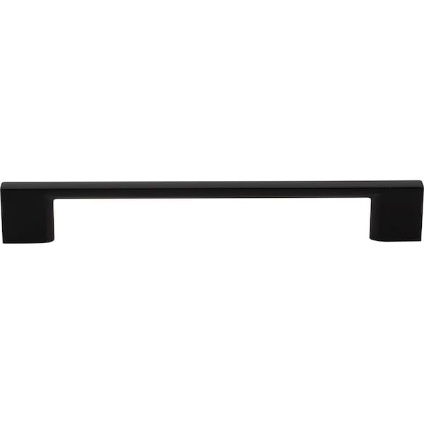 Designperfect 6-5/16'' Center-to-Center Handle Pull, Matte/Flat Black, 25PK - DPA25S795BLK