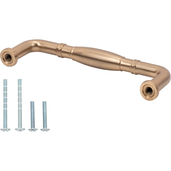 Designperfect 3-3/4'' Center-to-Center Handle Pull, Champagne Bronze/Gold - DPA-R573CBZ