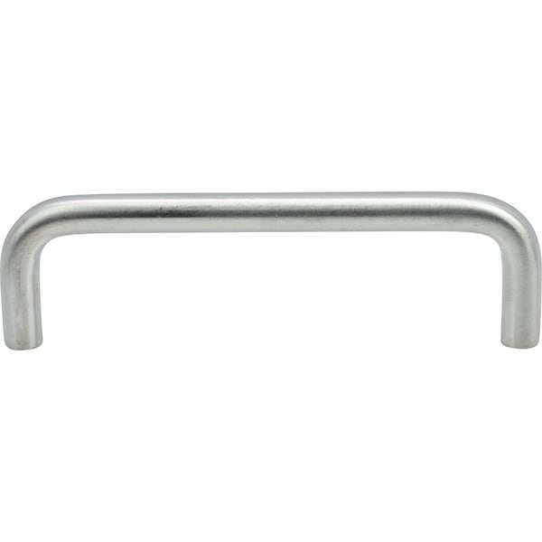 Designperfect 3-3/4'' Center-to-Center Wire Pull, Brushed Chrome, 10PK - DPA10W593BC