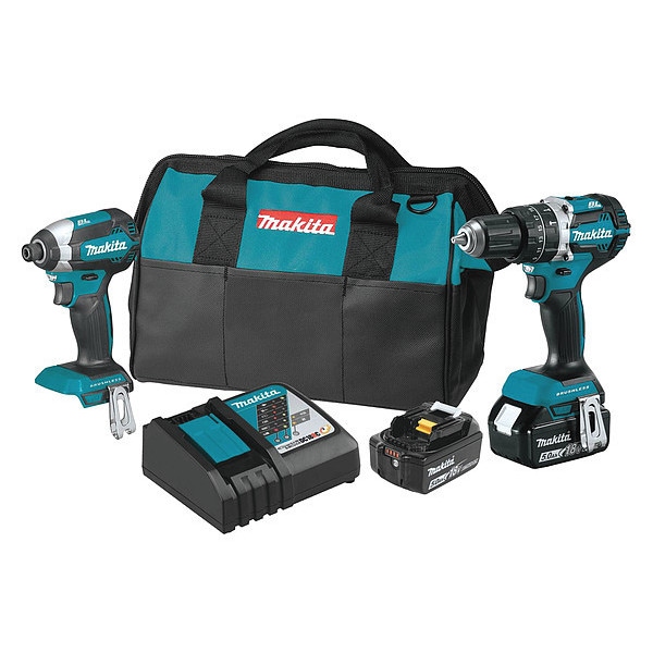 Makita 18V LXT® Brushless 2-Pc. Combo Kit (5.0Ah) - XT269T