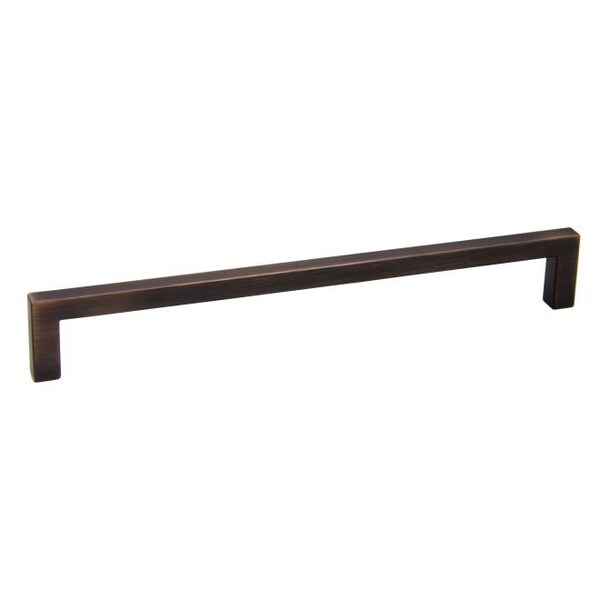 Crown 9" Modern Square Cabinet Pull with 8-4/5" Center to Center Oil Rubbed Bronze Finish - CHP8730010B