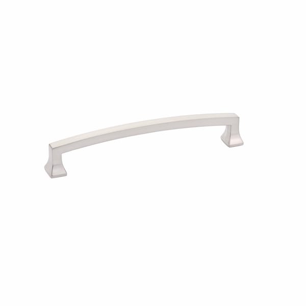 Schaub 6in Center to Center Menlo Park Cabinet Pull Brushed Nickel Finish - 541-BN