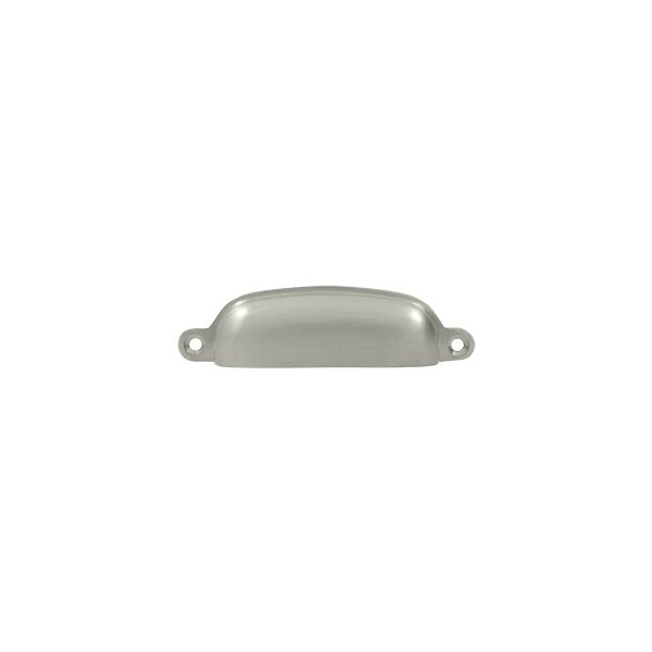 Deltana SHP29U15 Exposed Shell Pull Brushed Nickel, 10PK - SHP29U15-XCP10