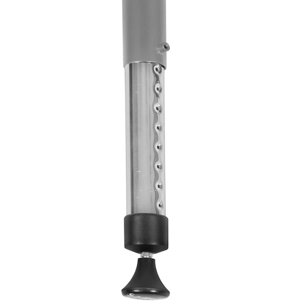 Regency Round Kee Adjustable Classroom Table W/ 4 Andy Stack Chairs, 48 in W, 48 in L, Neo Walnut - TB48RNDNWAPGY40BK