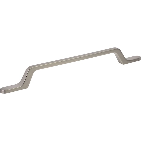 Designperfect 6-5/16'' Center-to-Center Handle Pull, Brushed Satin Nickel, 25PK - DPA25R985SNB