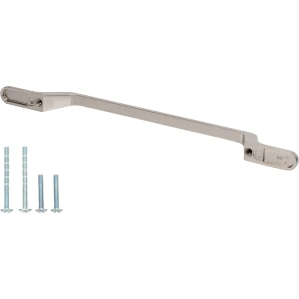 Designperfect 6-5/16'' Center-to-Center Handle Pull, Brushed Satin Nickel, 25PK - DPA25R985SNB