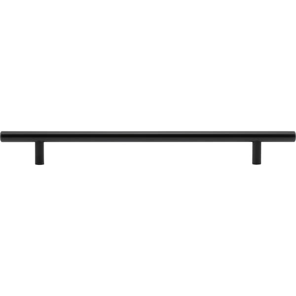 Designperfect 8-13/16'' Center-to-Center Bar Pull, Matte/Flat Black, 25PK - DPA25T207BLK