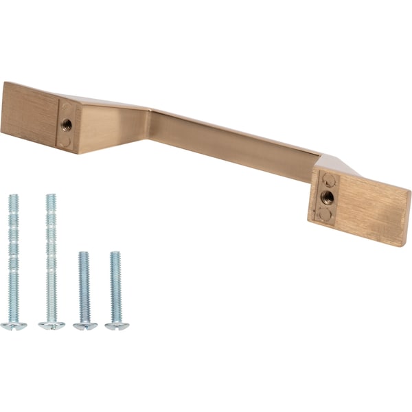 Designperfect 3-3/4'' Center-to-Center Handle Pull, Champagne Bronze/Gold - DPA-S623CBZ