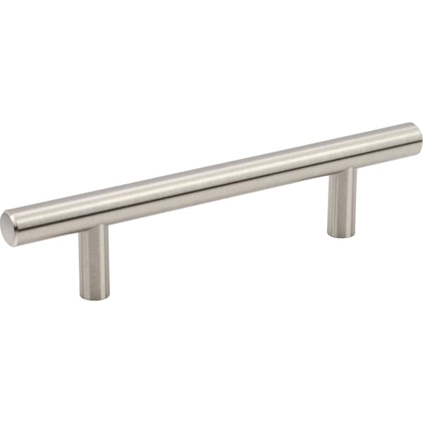 Designperfect 3-3/4'' Center-to-Center Bar Pull, Brushed Satin Nickel, 10PK - DPA10T203SNB