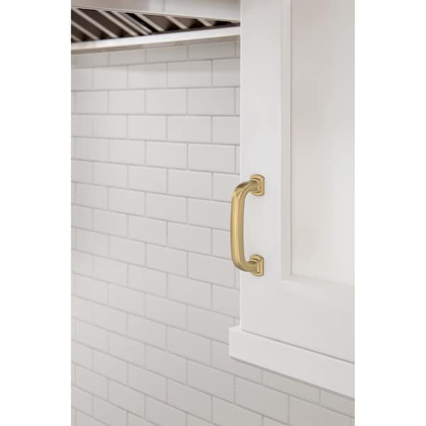Amerock Surpass 3 inch 76mm Center-to-Center Champagne Bronze Cabinet Pull - BP36897CZ
