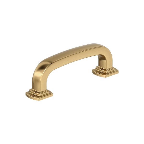 Amerock Surpass 3 inch 76mm Center-to-Center Champagne Bronze Cabinet Pull - BP36897CZ