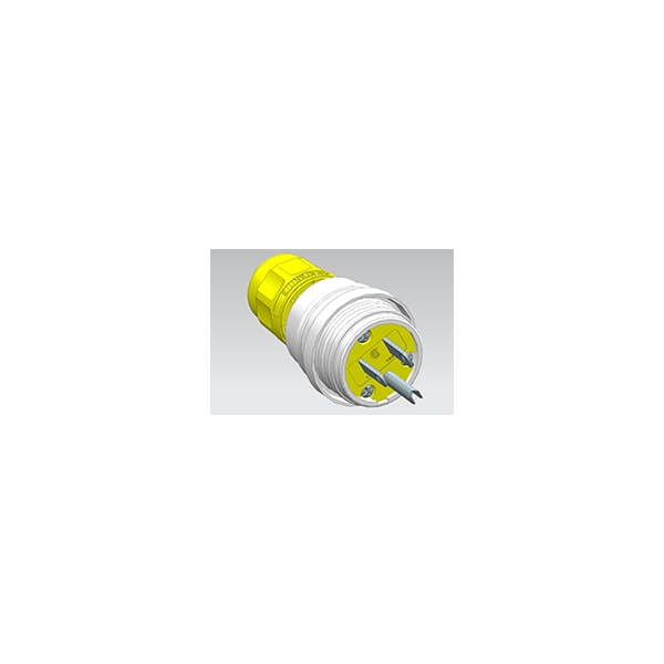 Woodhead 5-15P WATERTITE PLUG/GCM CLEARSILICONEHO - 14W47EZ