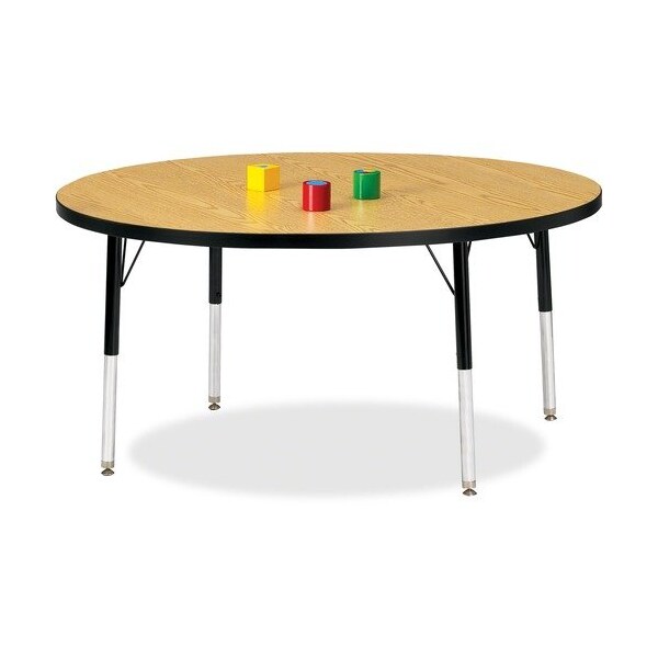 Jonti-Craft TABLE, ACTIVITY, 48inRND, OK/BK - JNT6433JCE210