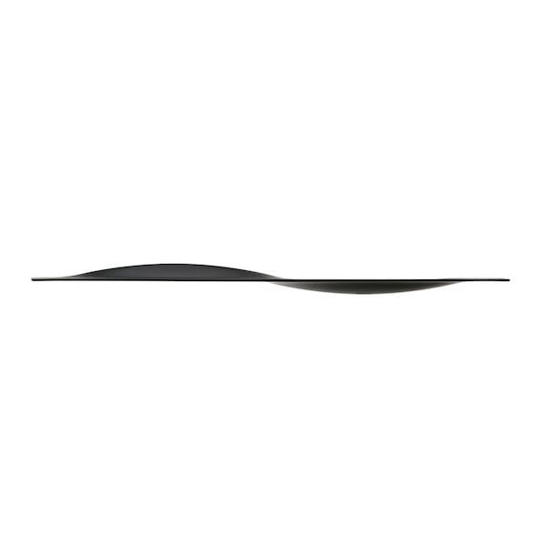 Richelieu 1 9/16 in to 7 7/8 in (40 mm to 200 mm) Center-to-Center Matte Black Contemporary Drawer Pull - 7887200900