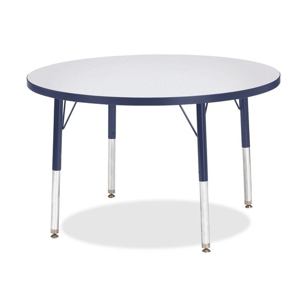 Jonti-Craft TABLE, ACTIVITY, 36inRND, GY/NY - JNT6488JCE112