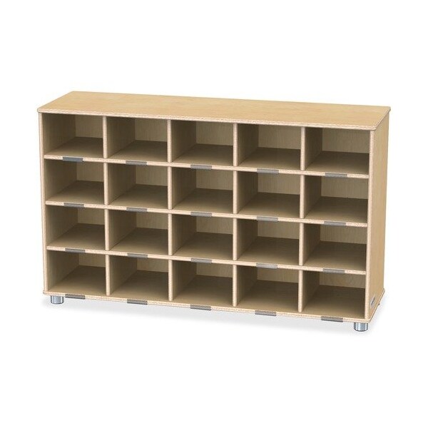 Jonti-Craft SHELF, 20 CUBBIE, W/OUT BINS - JNT1715JC