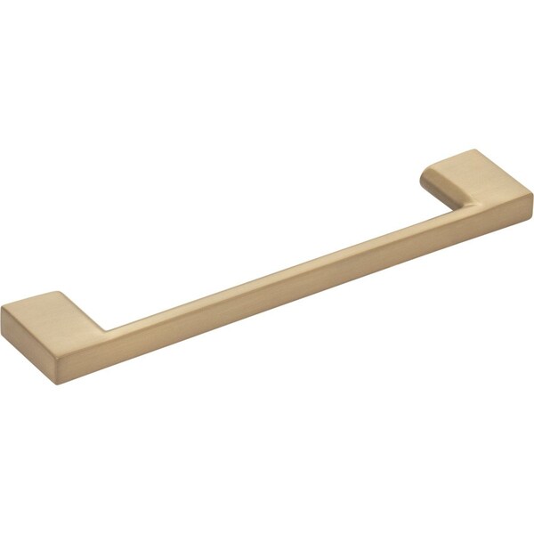 Jeffrey Alexander of the 128 mm Center-to-Center Satin Bronze Square Sutton Cabinet Bar Pull 20PK - 635-128SBZ-20