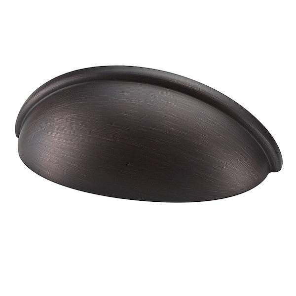 South Main Hardware 3 in. (76 mm) Oil Rubbed Bronze Bin Cup Drawer Pull (10PK) - SH3870-OR-10