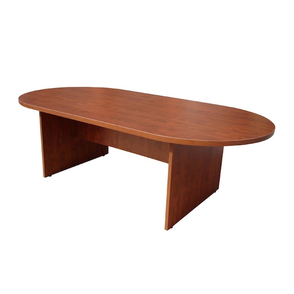 Boss Race Track Conference Table, 71"Wx35"D, Driftwood - N135-DW