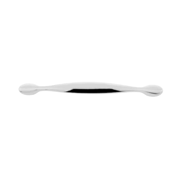 Richelieu 5 1/16 in (128 mm) Center-to-Center Chrome Traditional Drawer Pull - BP7815140