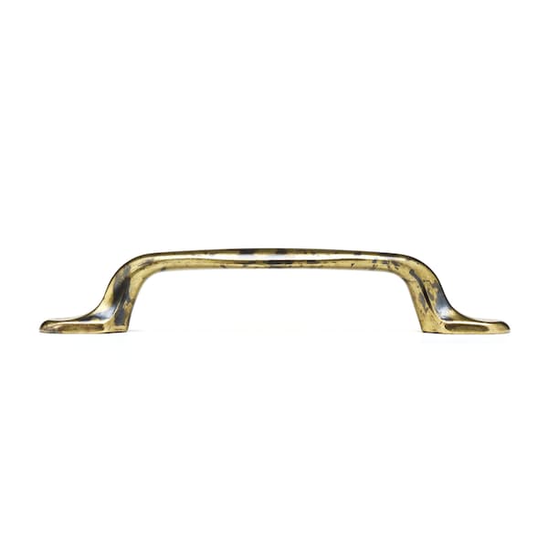 Richelieu 3 3/4 in (96 mm) Center-to-Center Oxidized Brass Traditional Drawer Pull - BP2377596163