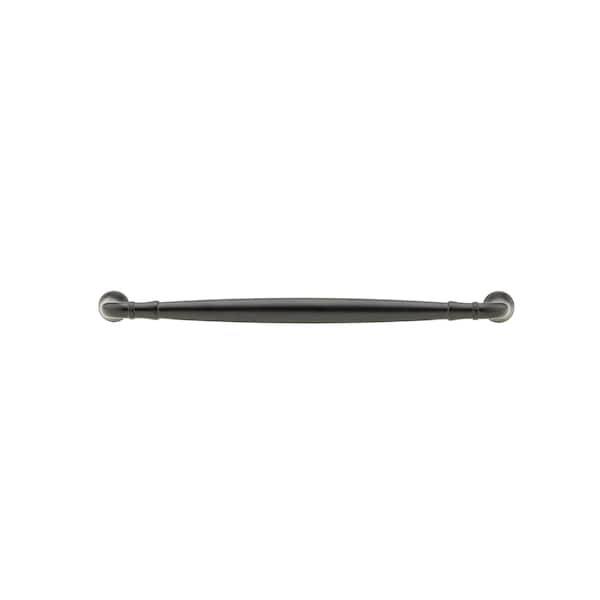Richelieu 7 9/16 in (192 mm) Center-to-Center Matte Black Traditional Drawer Pull - BP790192900