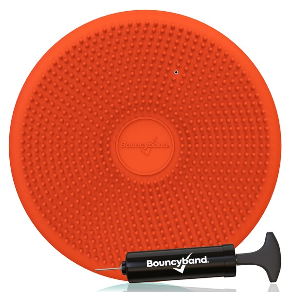 Bouncybands Big Wiggle Seat Sensory Cushion, Orange - WS33OR