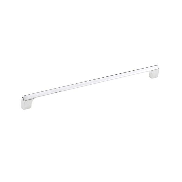 Richelieu 12 5/8 in (320 mm) Center-to-Center Polished Nickel Contemporary Drawer Pull - BP814320180