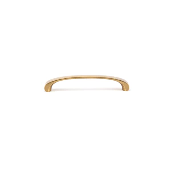 Richelieu 5 1/16 in (128 mm) Center-to-Center Aurum Brushed Gold Contemporary Cabinet Pull - BP82871128158