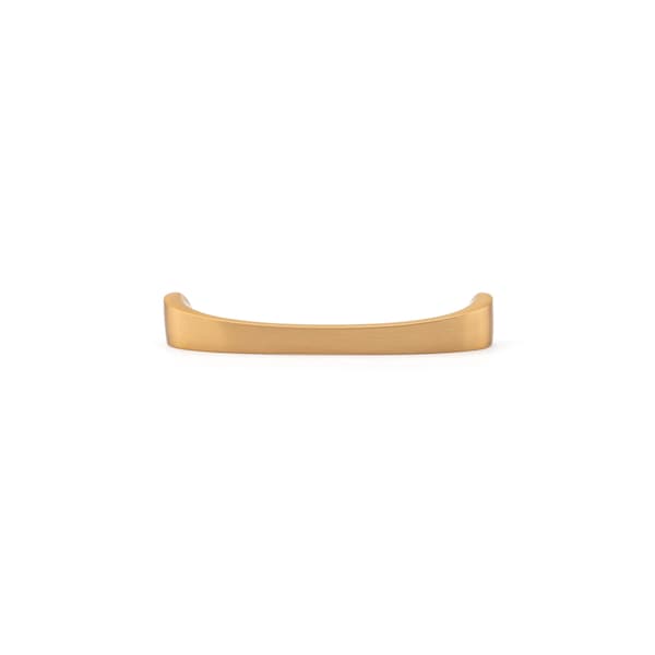Richelieu 5 1/16 in (128 mm) Center-to-Center Aurum Brushed Gold Contemporary Cabinet Pull - BP82871128158