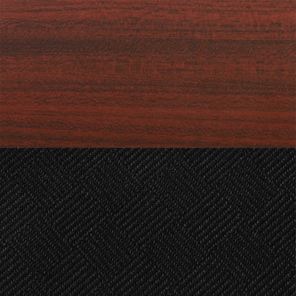 Kobe Rectangle Tables > Training Tables > Kobe Training Table & Chair Sets, 60 W, 24 L, 29 H, Mahogany - MKTRCT6024MH23BK