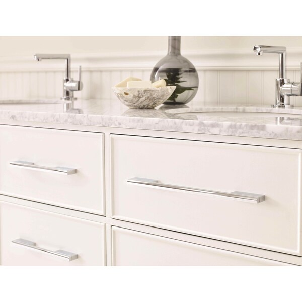 Amerock Separa 6-5/16 in 160 mm Center-to-Center Polished Chrome Cabinet Pull - BP3673526