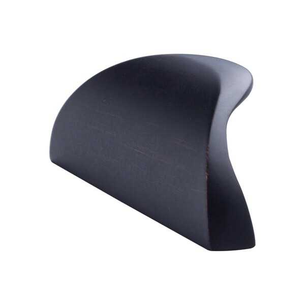 South Main Hardware Modern Finger Drawer Pull, 3.07" Length (1.26" Hole Center), Oil Rubbed Bronze, 10PK - SH277-OR-10