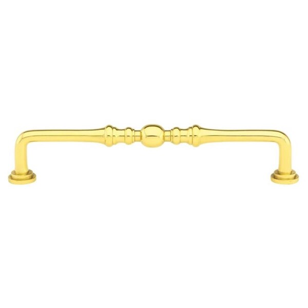Patioplus 6 in. Center to Center Spindle Cabinet Pull, Lifetime Brass - PA2178046