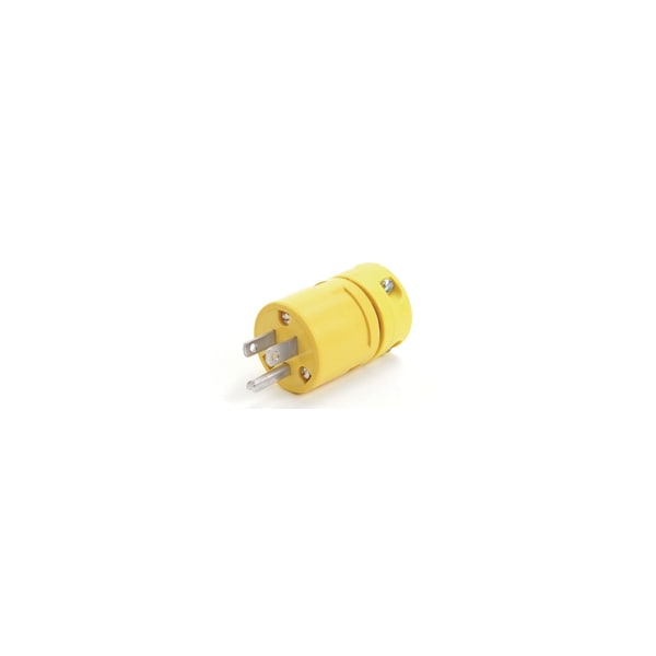 Woodhead SUPER-SAFEWAY PLUG NEMA 5-15 BLACKWITHCL - 1447BLK