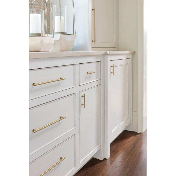 Amerock Radius 12-5/8 inch 320mm Center-to-Center Champagne Bronze Cabinet Pull - BP37391CZ