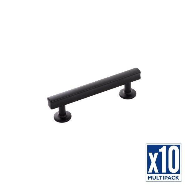 Hickory Hardware Pull 3-3/4 Inch (96mm) Center to Center, 10PK - H077881MB-10B
