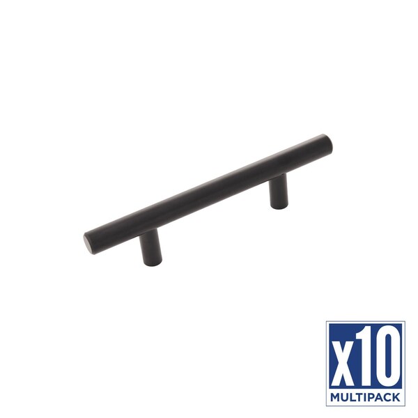 Hickory Hardware Pull 3 Inch Center to Center, 10PK - HH075593-MB-10B