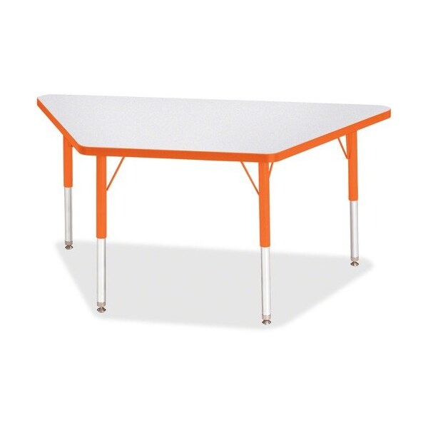 Jonti-Craft TABLE, TRAPEZOID, 24X48, GY/OE - JNT6438JCE114