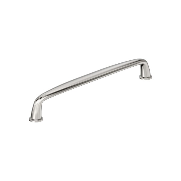 Amerock Kane 7-9/16 inch 192mm Center-to-Center Polished Nickel Cabinet Pull - BP53808PN