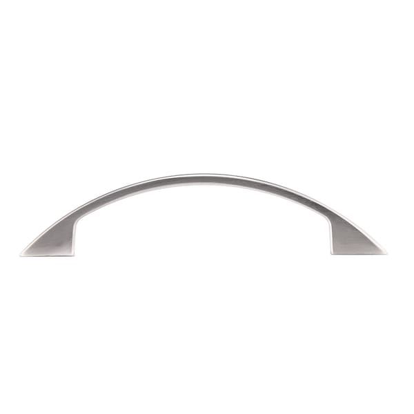 Richelieu 3-3/4 in. (96 mm) Center-to-Center Brushed Nickel Contemporary Drawer Pull - BP2310396195