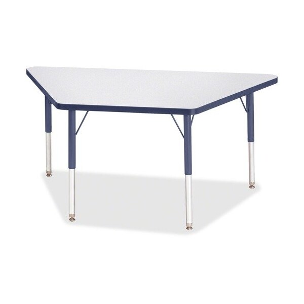 Jonti-Craft TABLE, TRAPEZOID, 24X48, GY/NY - JNT6438JCE112